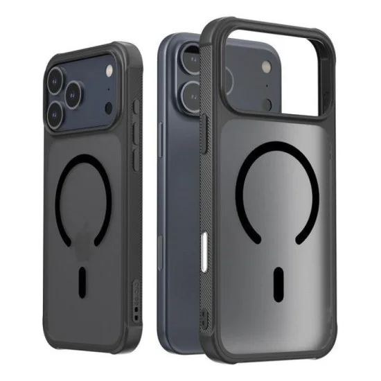 Arareee Duple Magsafe Armor Slim Case For Iphone 17 Pro Max - Black
